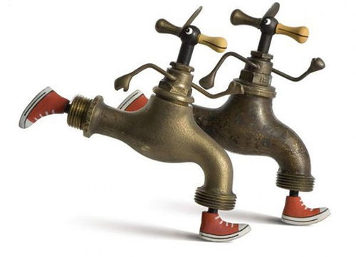 法國(guó)藝術(shù)家巧手改造生活用具 馬弗爐的卡通實(shí)用之旅